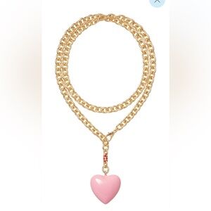 Rocanne Assoulin Puffy Heart necklace- large pendant